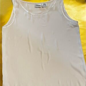 Liz Baker white Tank Top